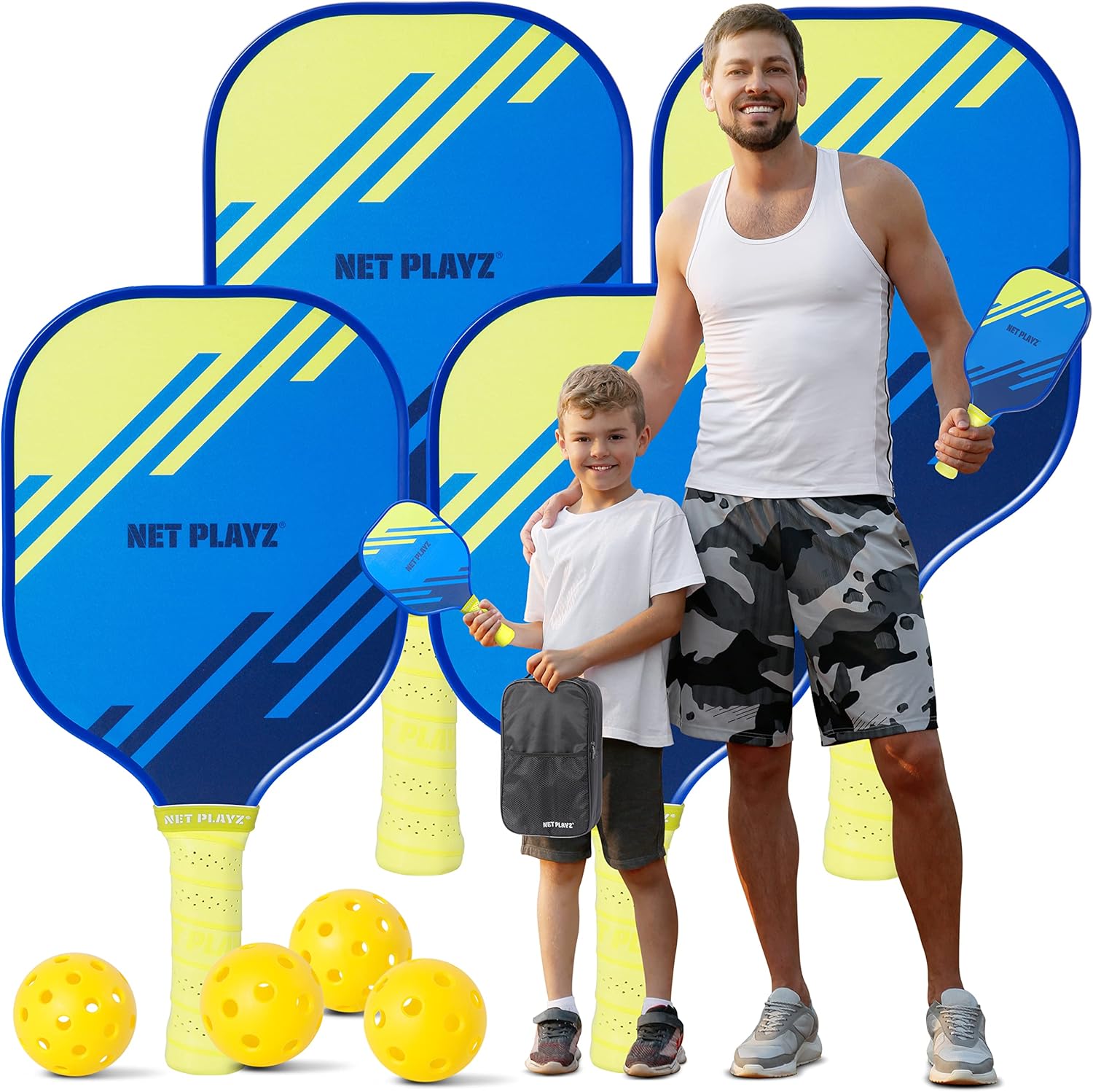 81mWUXQ44-L._AC_SL1500_ Pickleball Paddles and pickleball balls